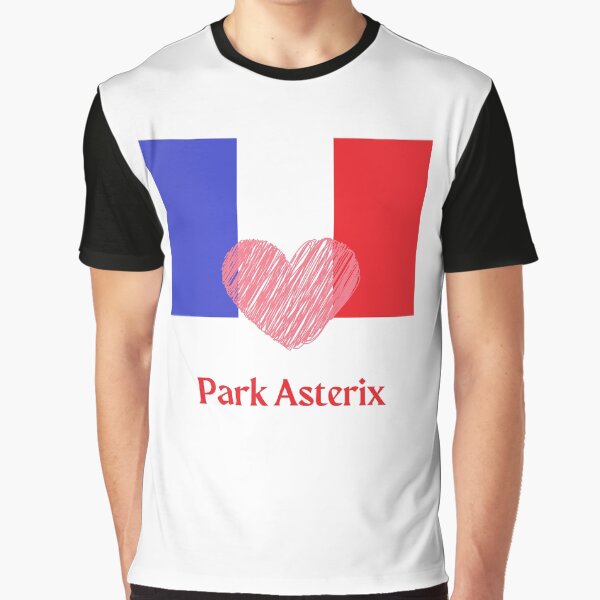 Park Asterix Grafik T-Shirt
