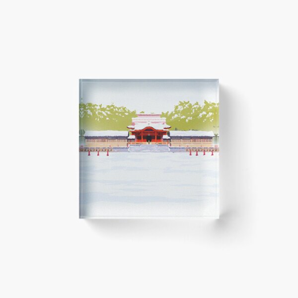 Item preview, North Shirahebi (White Snake) Shrine designed and sold by tomanfung.