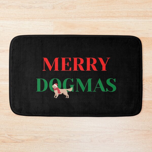 Item preview, Merry Dogmas Santa Golden Retriever  designed and sold by SeasonalDogs.