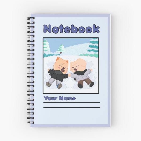 Item preview, STRAY KIDS (SKZOO) Seungmin and Han Snow Angles  designed and sold by LilMissRandom17.