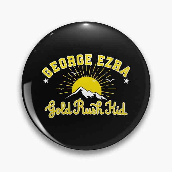 Item preview, George Ezra Merch Gold Rush Kid Mountains designed and sold by BenRyme.