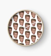 Gordon Ramsay Kitchen Nightmares Food Network Face Clock