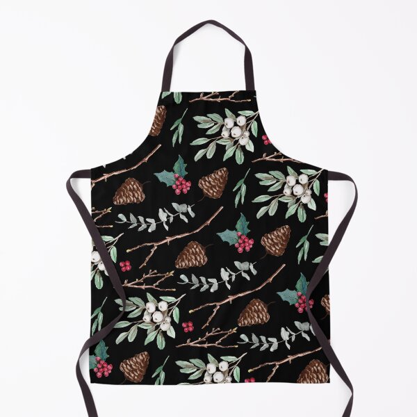 Item preview, Christmas print - Black designed and sold by Anis Illustration.