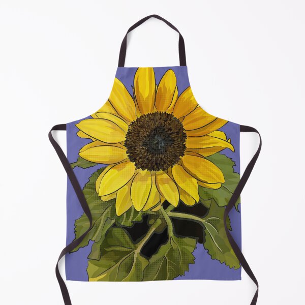 Item preview, Sunflower by BeeFoxTree (Very Peri Background) designed and sold by BeeFoxTree.