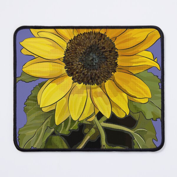 Item preview, Sunflower by BeeFoxTree (Very Peri Background) designed and sold by BeeFoxTree.