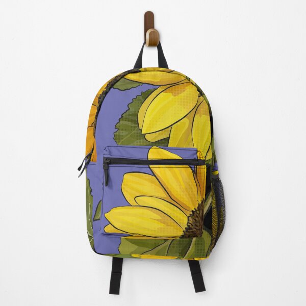 Item preview, Sunflower by BeeFoxTree (Very Peri Background) designed and sold by BeeFoxTree.