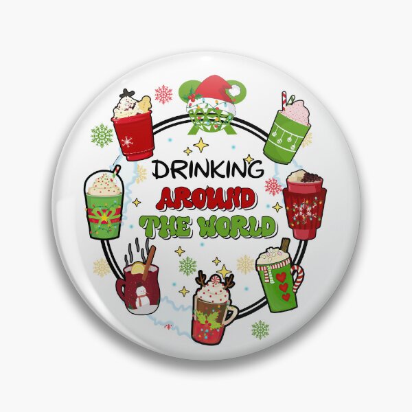 Item preview, Drinking Around The World Merry Christmas  designed and sold by Romanela  Linares.