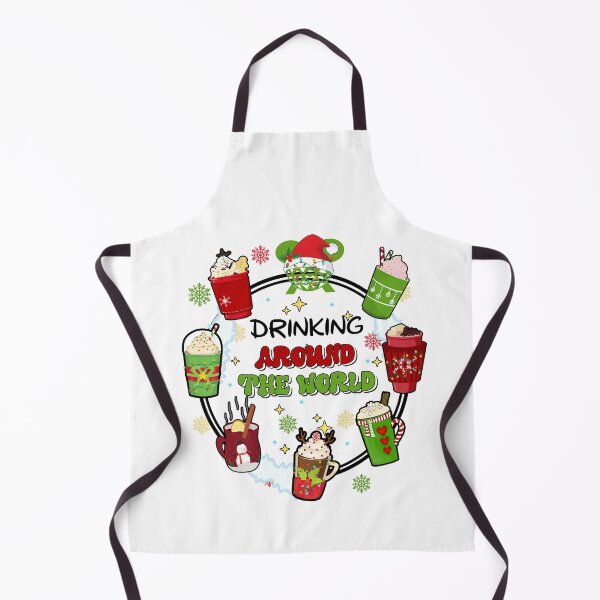 Item preview, Drinking Around The World Merry Christmas designed and sold by Romanela Linares.