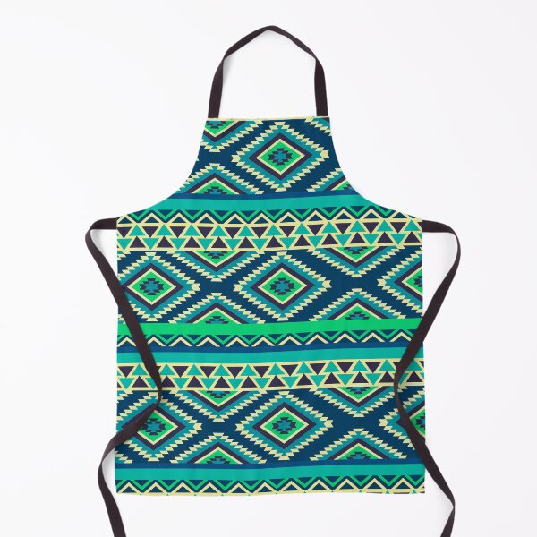 Item preview, Green, blue Colorful Aztec, Mexican, Ukrainian watercolor flat design. iPhone or Samsung Phone Case Cover designed and sold by RoManSmArt.
