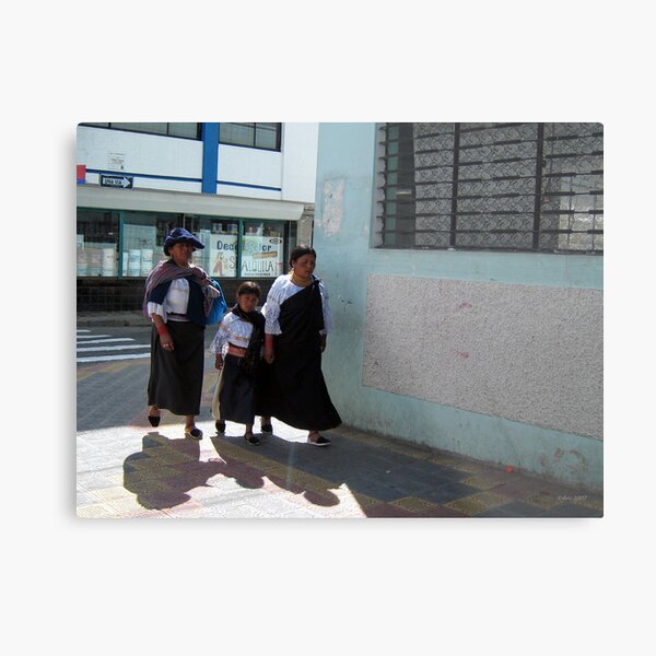 Three Generations Metal Print