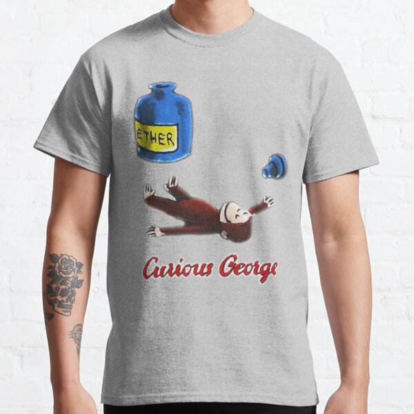 Riot Society Men's Curious George Save The Trees T-Shirt