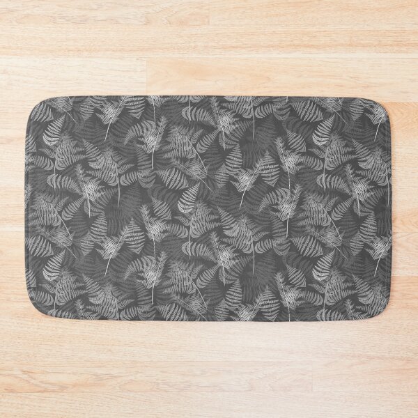 Item preview, Ferns Grey Half-Drop Repeat 5748 designed and sold by Art in My Loft.