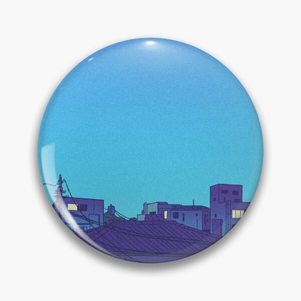 Item preview, Aesthetic Anime Night Sky Landscape  designed and sold by XbaeX.