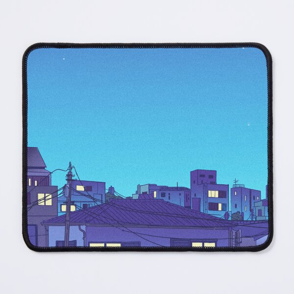 Item preview, Aesthetic Anime Night Sky Landscape designed and sold by XbaeX.