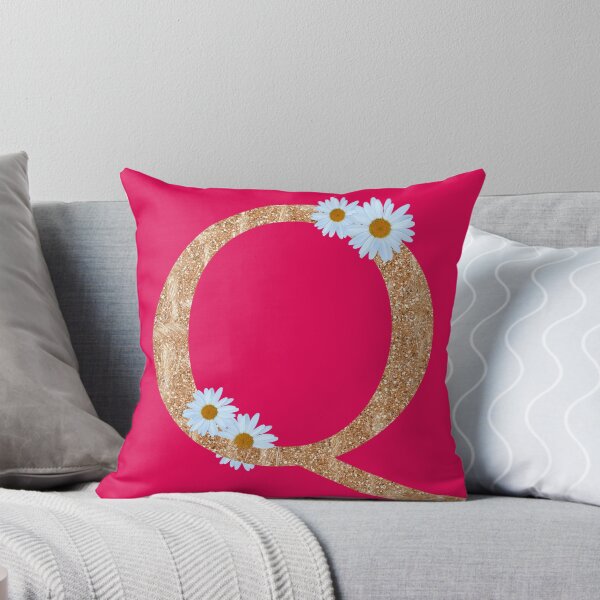 Item preview,  Floral Shine Letter Q, Educational stickers designed and sold by saimzgraphics.