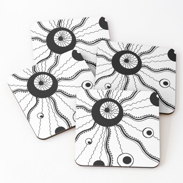 Item preview, String Theory Abstract Tangle  with transparent background designed and sold by Heatherian.