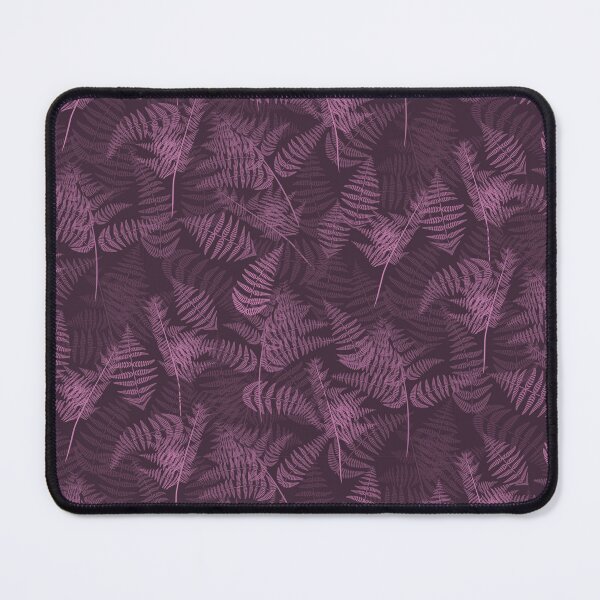 Item preview, Ferns Soft Plum Half-Drop Repeat 5748 designed and sold by Art in My Loft.