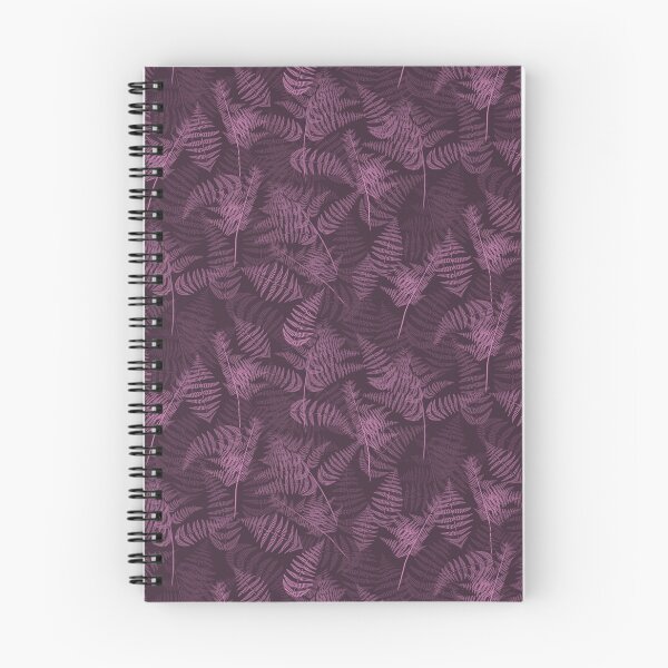 Item preview, Ferns Soft Plum Half-Drop Repeat 5748 designed and sold by Art in My Loft.
