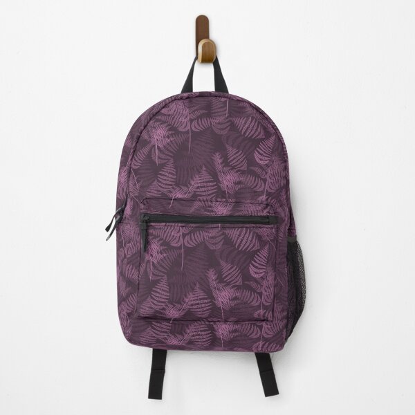 Item preview, Ferns Soft Plum Half-Drop Repeat 5748 designed and sold by Art in My Loft.