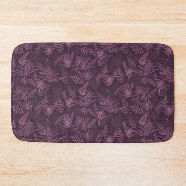 Item preview, Ferns Soft Plum Half-Drop Repeat 5748 designed and sold by Art in My Loft.