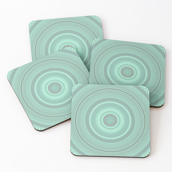 Item preview, Pastel Mandala Abstract Radial Symmetry Pattern Boho Vibes Aesthetic 10 of 10 designed and sold by Beachy.