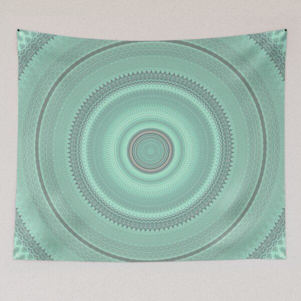 Item preview, Pastel Mandala Abstract Radial Symmetry Pattern Boho Vibes Aesthetic 10 of 10 designed and sold by Beachy.