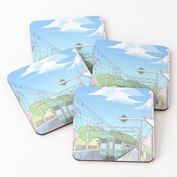 Item preview, Aesthetic Anime Landscape  designed and sold by XbaeX.