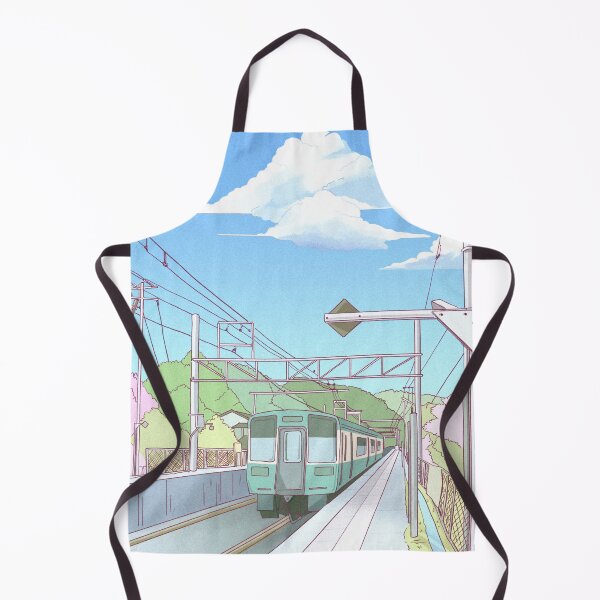 Item preview, Aesthetic Anime Landscape designed and sold by XbaeX.