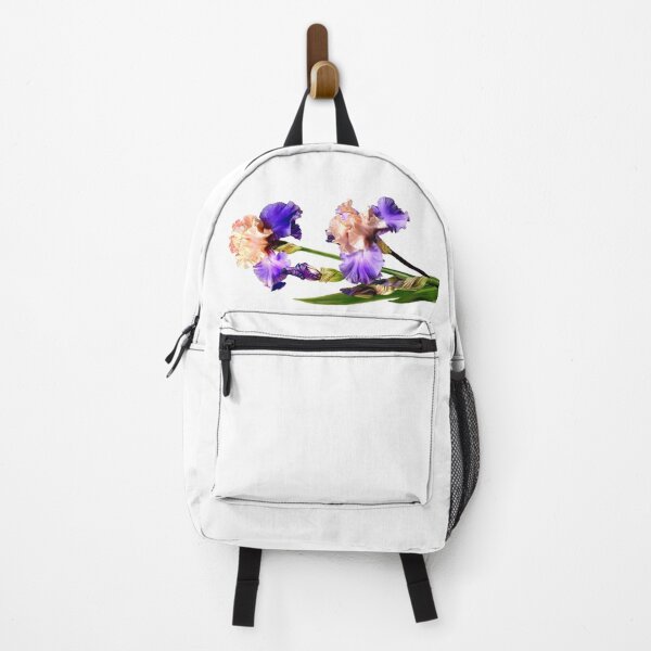 Item preview, Florentine Silk Iris on White Background designed and sold by Anthony Seeker.