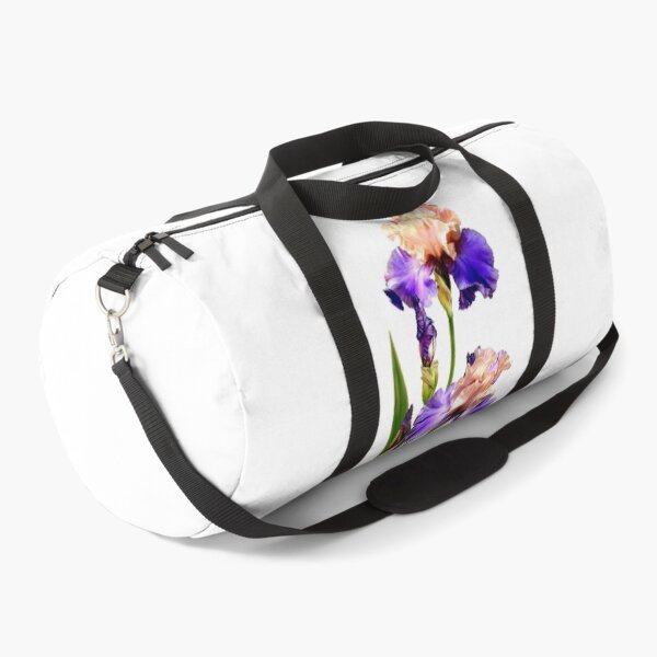 Item preview, Florentine Silk Iris on White Background designed and sold by Anthony Seeker.
