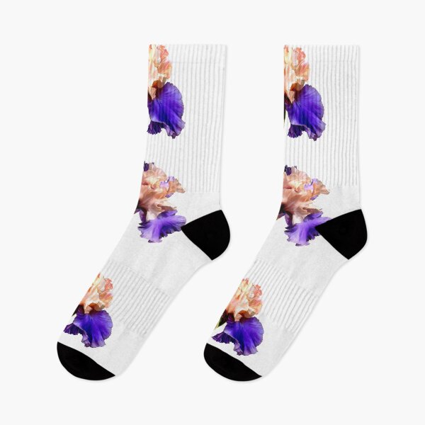Item preview, Florentine Silk Iris on White Background designed and sold by Anthony Seeker.