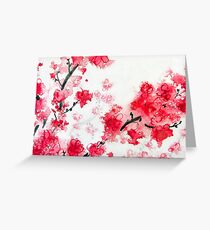 Cherry Blossoms II Greeting Card
