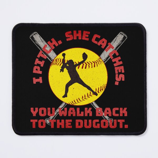 Item preview, Dear Hitter, Back to the Dugout! the Softball Pitcher designed and sold by Batty4Boba.