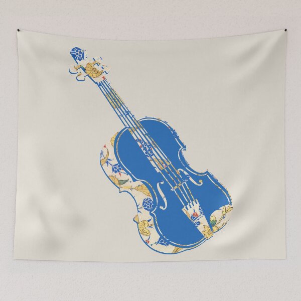 Item preview, Vintage Violin Design 3 designed and sold by kubranurgullu.