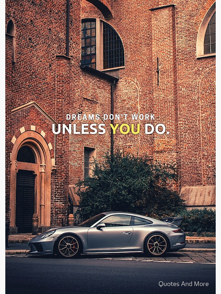 Porsche Mindset Poster