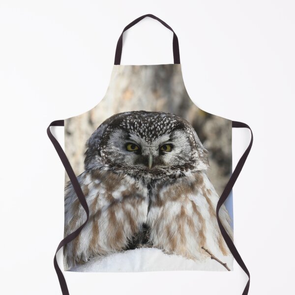 Item preview, Boreal owl sitting on prey designed and sold by locustgirl.