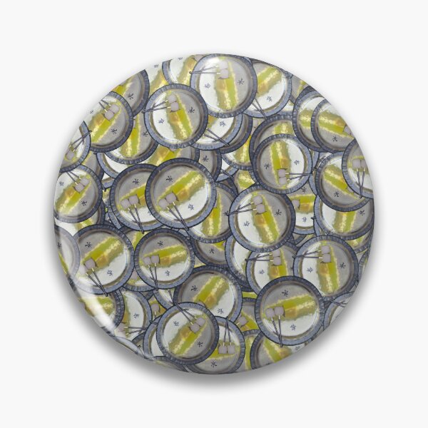 Item preview, Gong instrument motif pattern designed and sold by DFLC Prints.