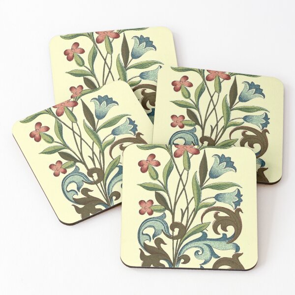Item preview, Vintage Floral Pattern Antique Botanical designed and sold by antiqueart.