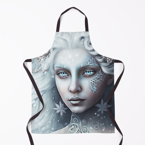 Item preview, QUEEN OF WINTER WITH BIRDS Midjourney AI Artwork designed and sold by davidjulie.
