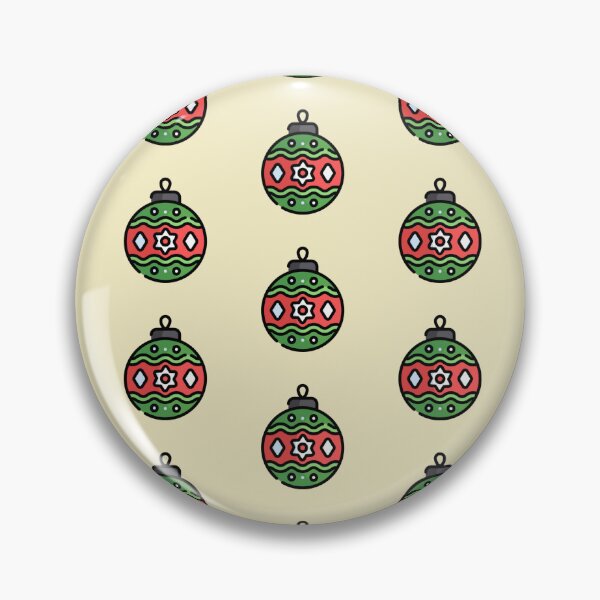 Item preview, Only Patterns: Christmas Bauble Trinket Decoration designed and sold by TheNumericSpirit.
