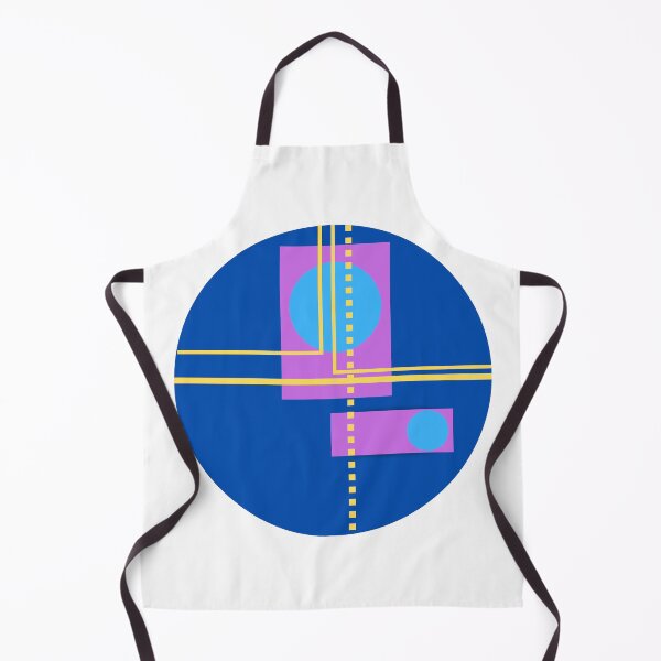 Item preview, Geometrical Dark Blue Tondo designed and sold by TondoMeander.