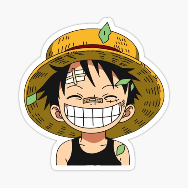 Monkey D. Luffy Sticker by DesignLO2