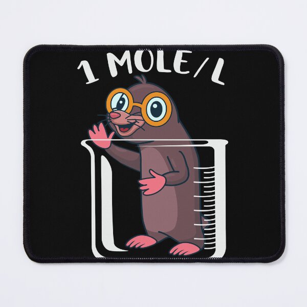 Item preview, One Mole Cute Funny Chemistry Mole Pun - Mole Pun  designed and sold by UArtWorld.
