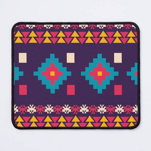 Item preview, Red, blue Colorful Aztec, Mexican, Ukrainian watercolor flat design. iPhone or Samsung Phone Case Cover designed and sold by RoManSmArt.