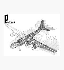 B-29 Schematic: Superfortress Photographic Print