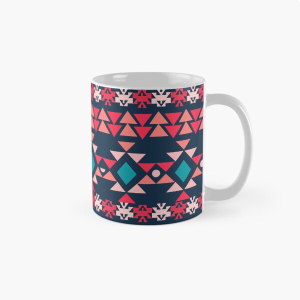 Item preview, Pink, Blue Colorful Aztec, Mexican, Ukrainian watercolor flat design. iPhone or Samsung Phone Case Cover designed and sold by RoManSmArt.