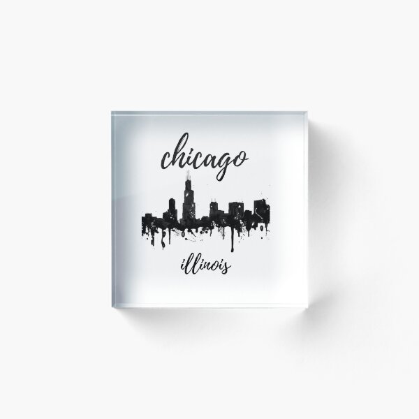 Aperçu de l'œuvre ville de chicago, illinois créée et vendue par AG4ART.