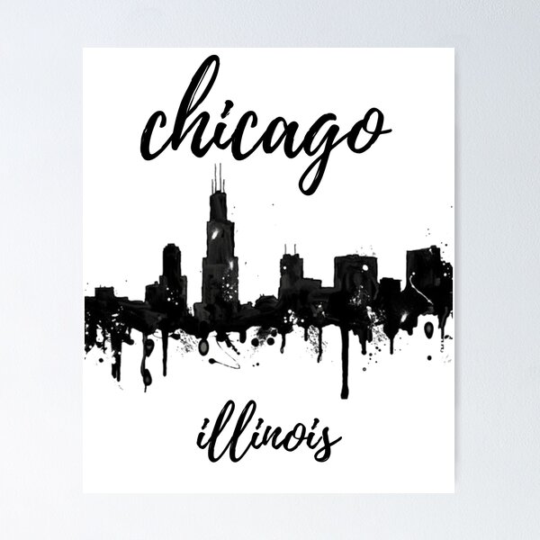 Item preview, chicago city, illinois  designed and sold by AG4ART.