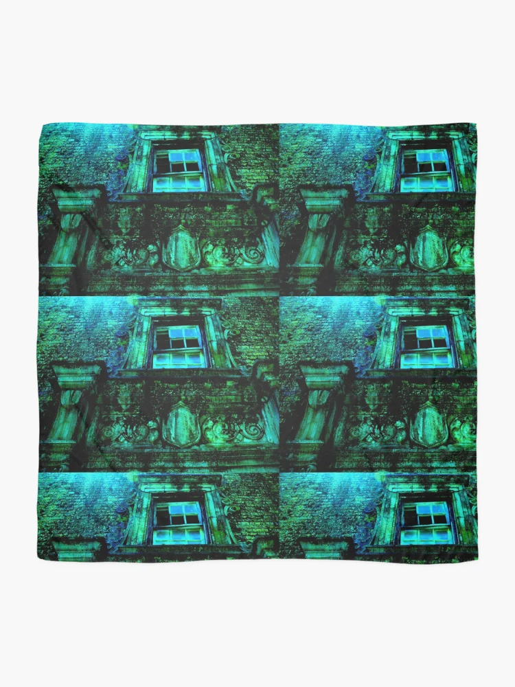 Thumbnail 2 of 3, Scarf, Haunted Window designed and sold by Charles Buchanan.