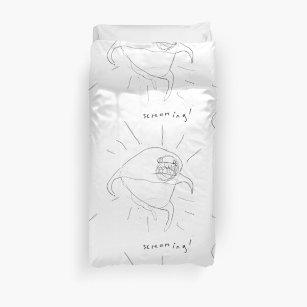 Screaming Duvet Cover